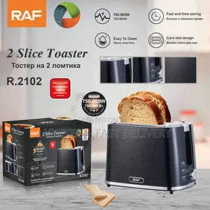 Raf 2-Slice Toaster for Toasting Two Slices of Bread at Once