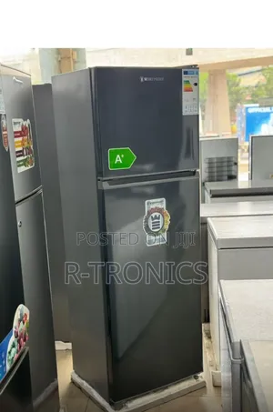 Westpoint Refrigerator 294l Defrost Double Door Dark Inox