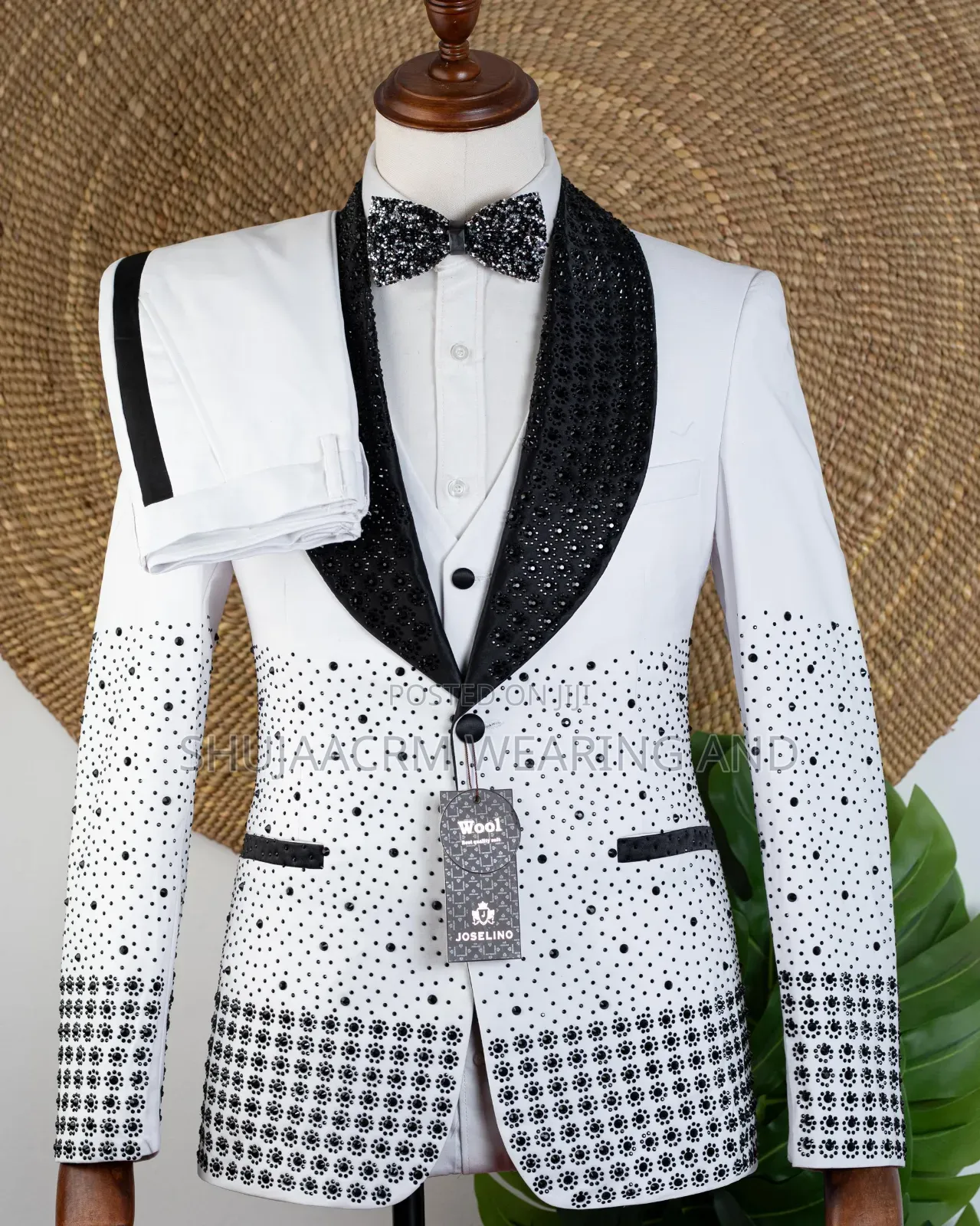 White Coloured Twinkle Suits