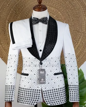 White Coloured Twinkle Suits