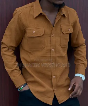 Mashati Ya Mifuko Miwili/Double Pocket Shirts