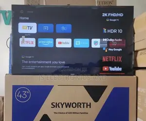 Skyworth Inch 43 Google Smart Tv New Model High Quality
