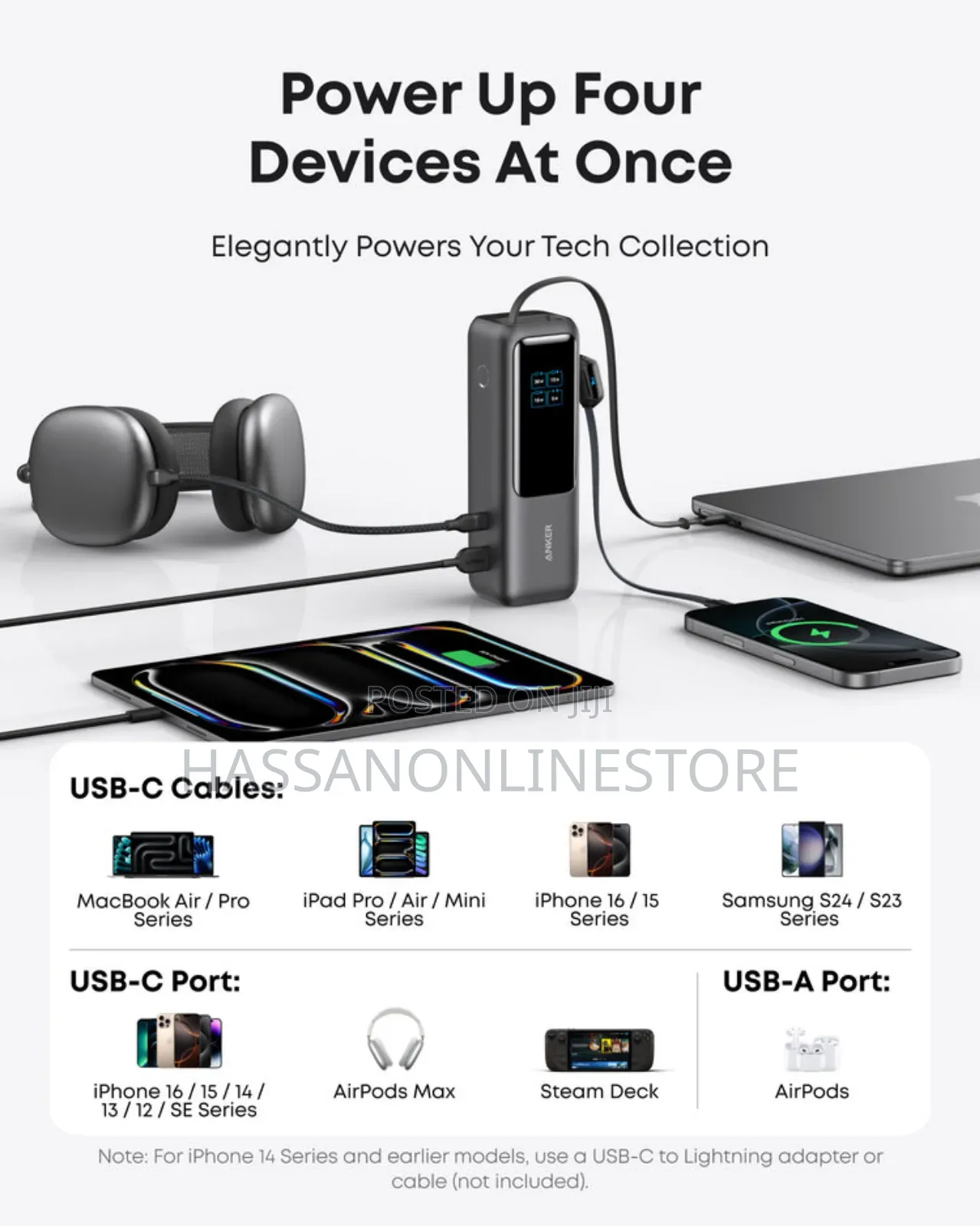 Anker Laptop Power Bank , 165w