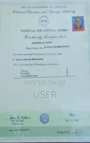 Nahitaji Kazi Ya Udereva