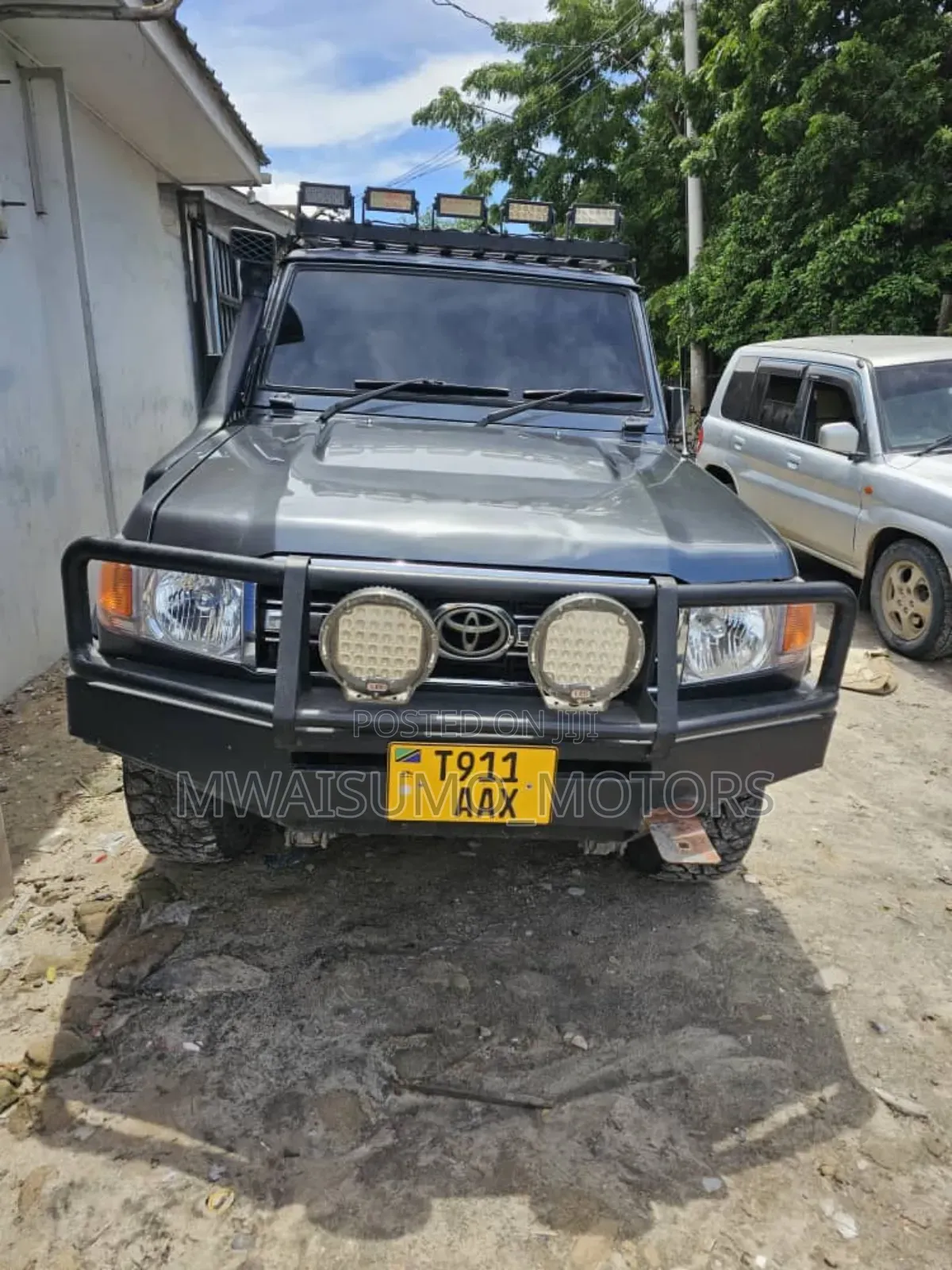 Toyota Land Cruiser 1998 Gray