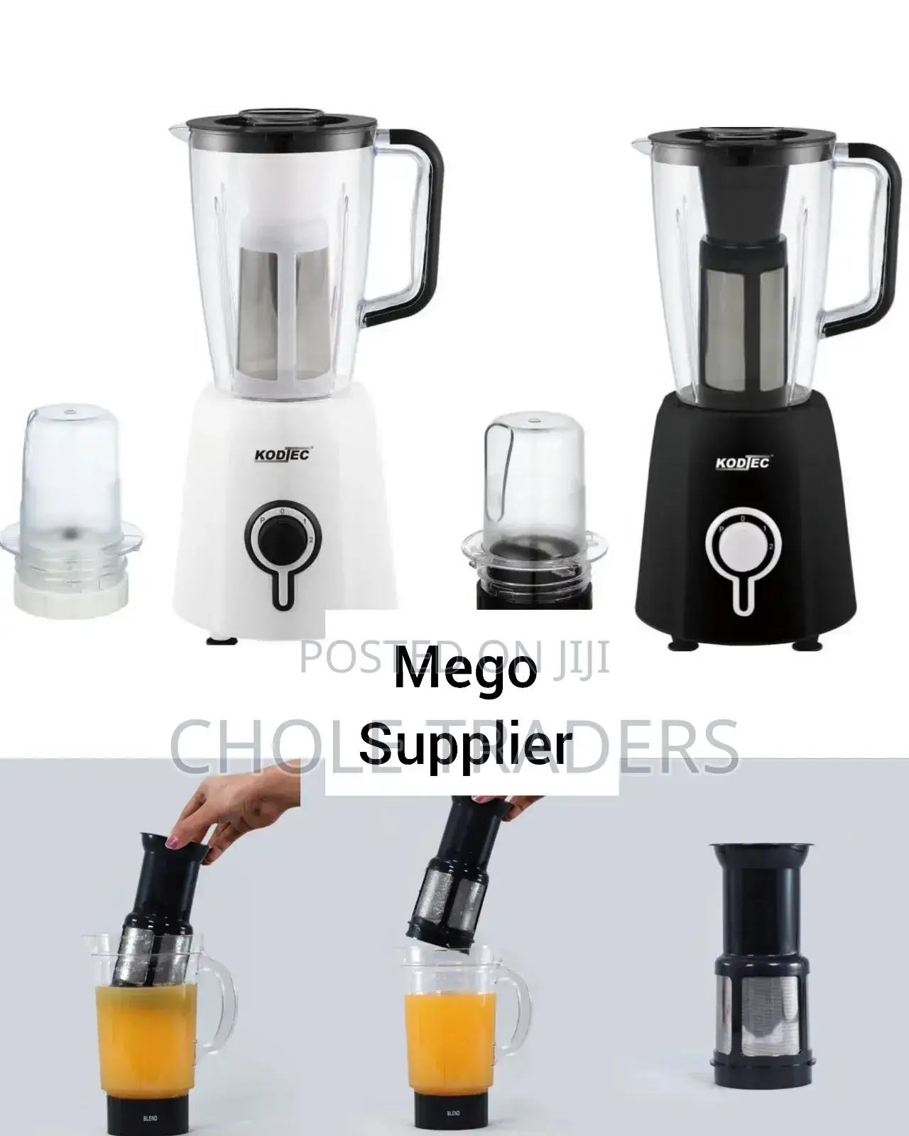 2 in 1 Blender With a Juicer Filter (350w)