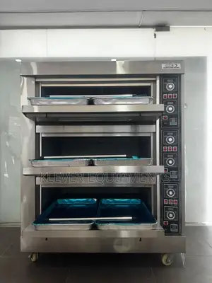 Commercial Electric Oven 3 Deck 6 Tray Heo-36