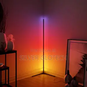 Led Corner Flow Lamp It Have Remote for Change Colour
