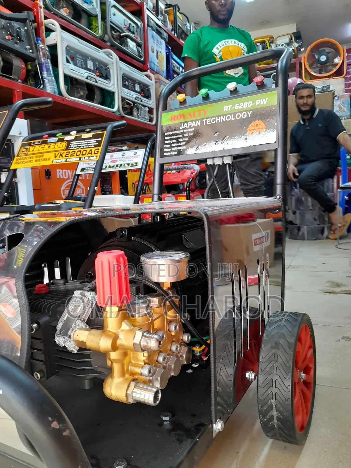 Heavy-Duty Pressure Washer