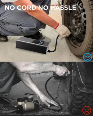 Multipurpose Rechargeable Air Inflator/Powebank for Tires
