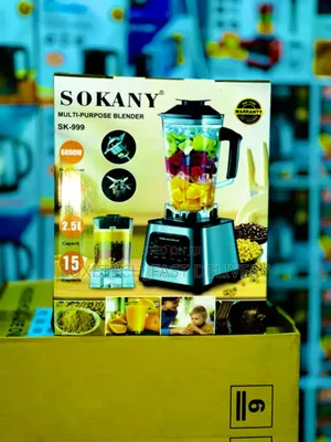 Sokany Blender 2.5l Multi-Purpose With Dry Grinder