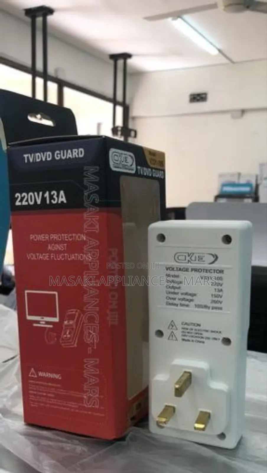 Cke Tv/DVD Voltage Guard - 13a Output - 220v