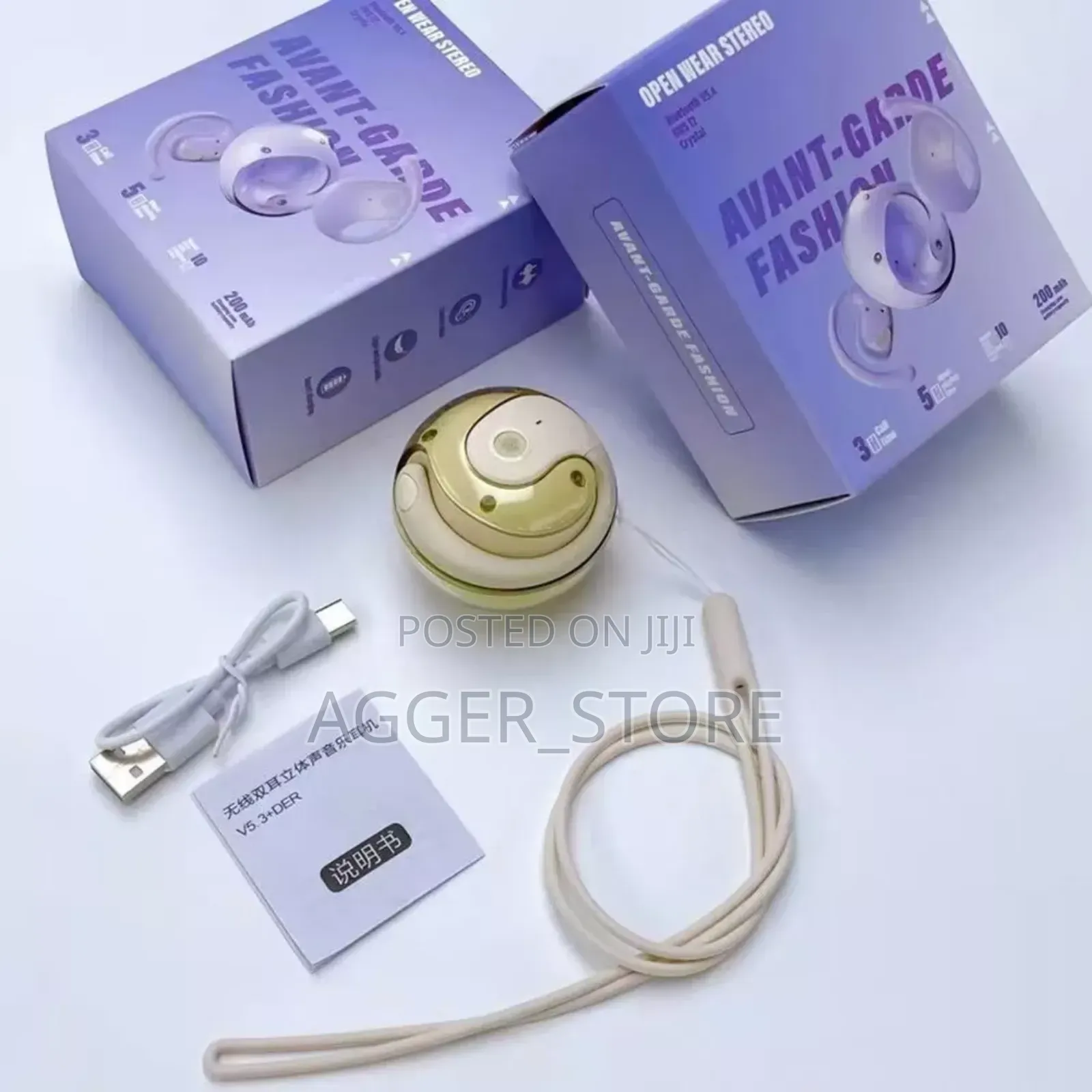 Open Ear Earhook Earbuds [Avant Garde Fashion]