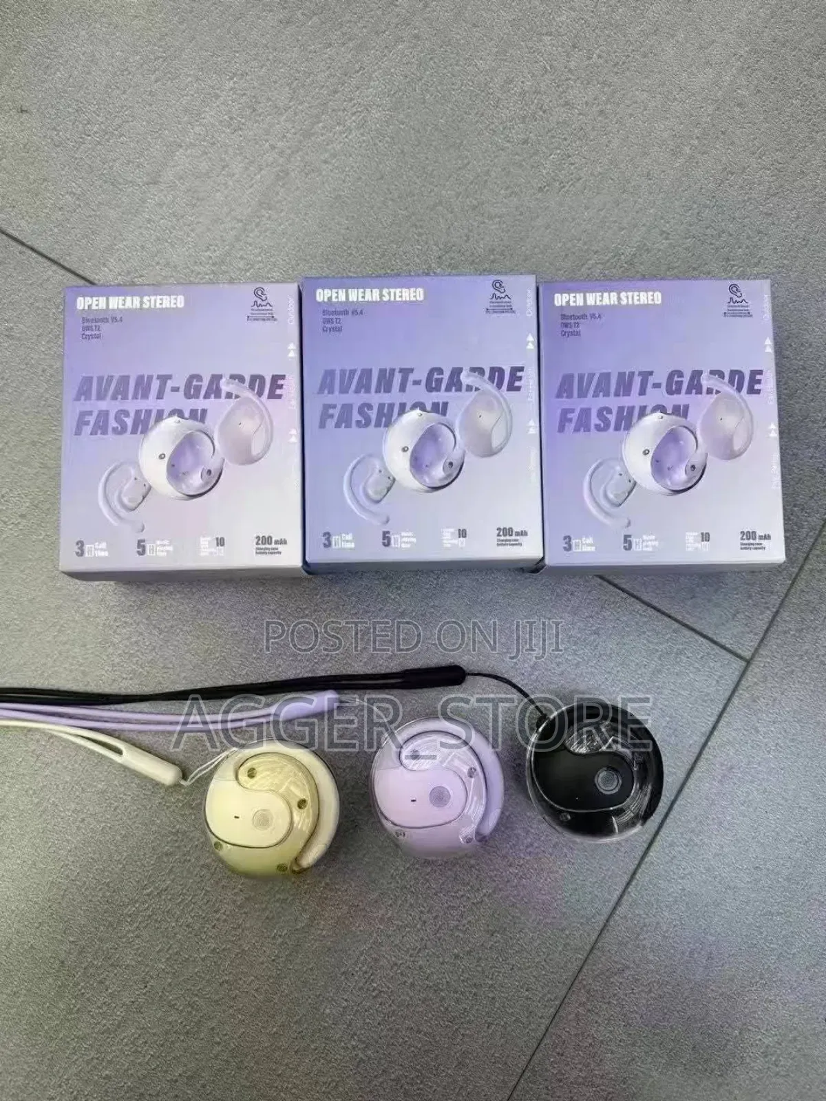 Open Ear Earhook Earbuds [Avant Garde Fashion]