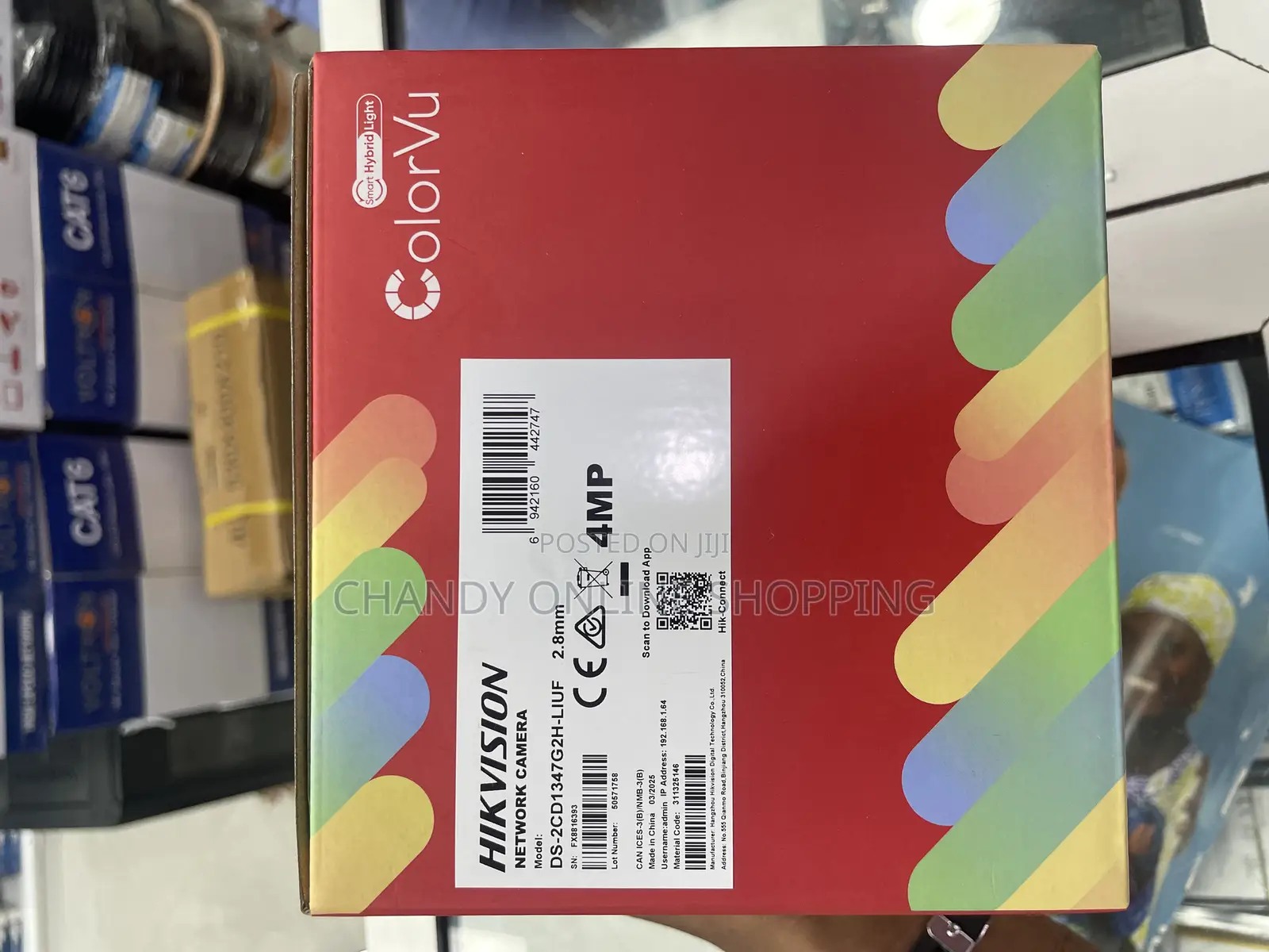 The Hikvision Colorvu Camera With 4mp