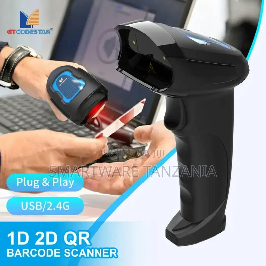 Wireless Barcode Scanner 2.4ghz Handheld Barcode Reader