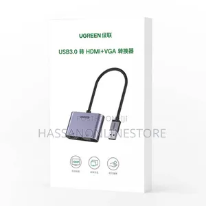 Ugreen Usb 3.0 to Hdmi + Vga Adapter
