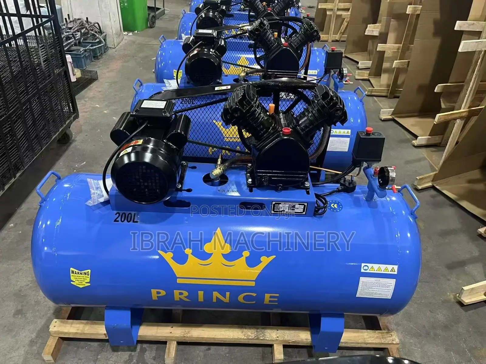 Air Compressor 200l Electric