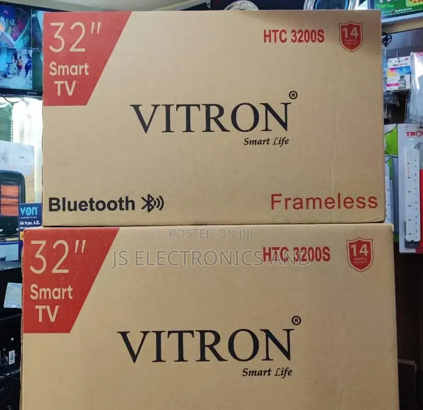 Vitron Inch 32 Smart Tv Full Hd Qualiy Original Bluetooth