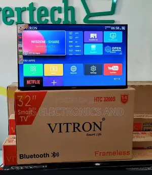 Vitron Inch 32 Smart Tv Full Hd Qualiy Original Bluetooth