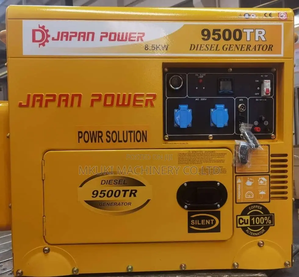 Japan Power Diesel Generetor 8kw Single Phase