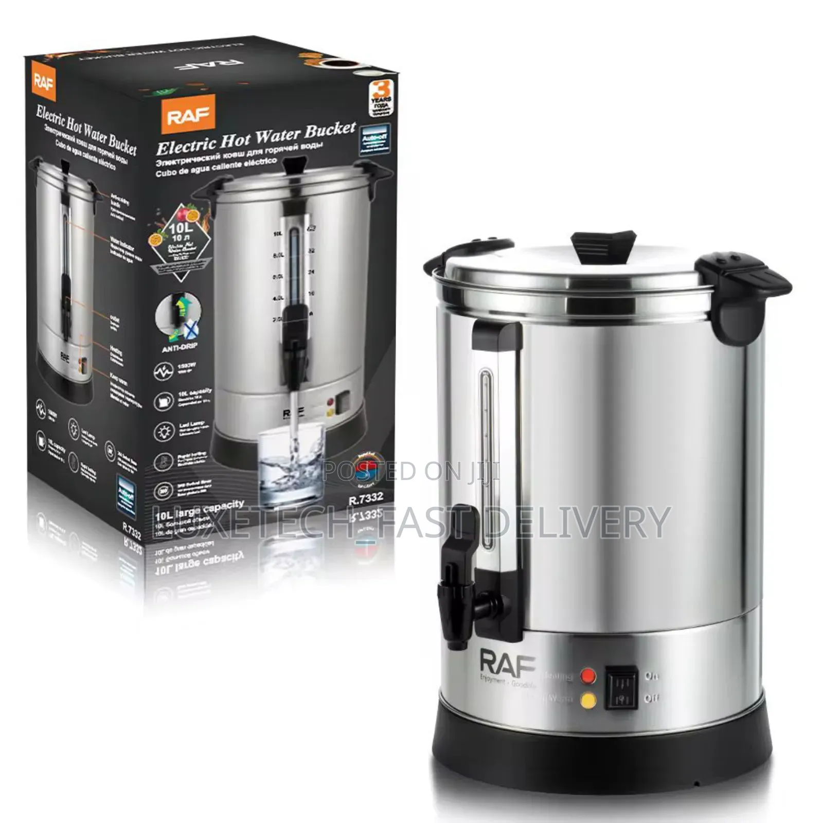 Raf Electric Hot Water Boiler 10l