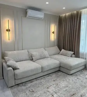 L Shaped Sofa La Watu Wanne Cold Cotton Materials