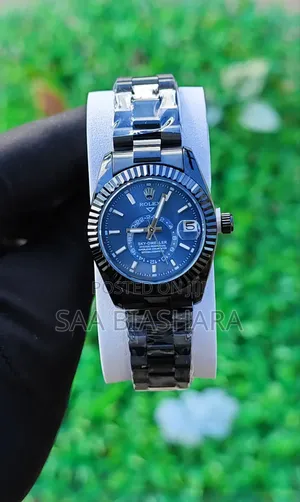 Rolex Sky Dweller Watch Black and Blue