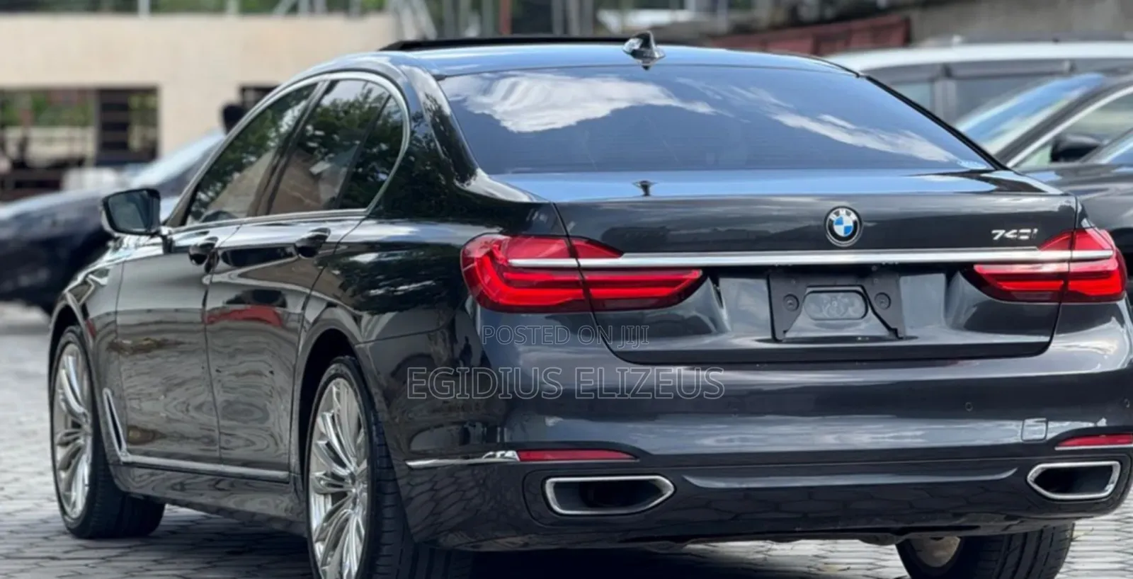 BMW 740 2016 Black
