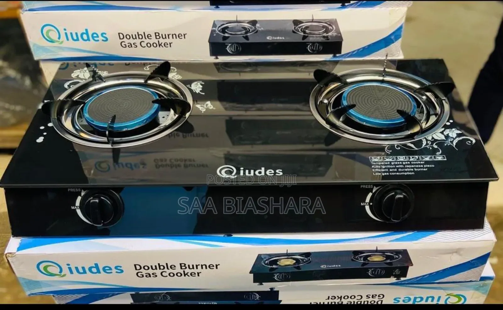 Jiko La Gas La Qiudes Black