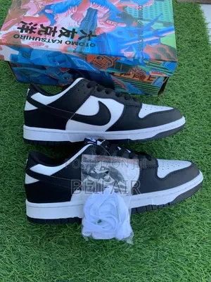 Nike Air Black and White | Blue and White