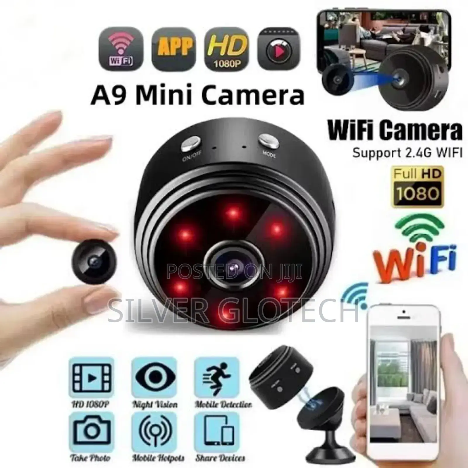 A9 Spy Mini Security Camera Hii Ni Kiboko