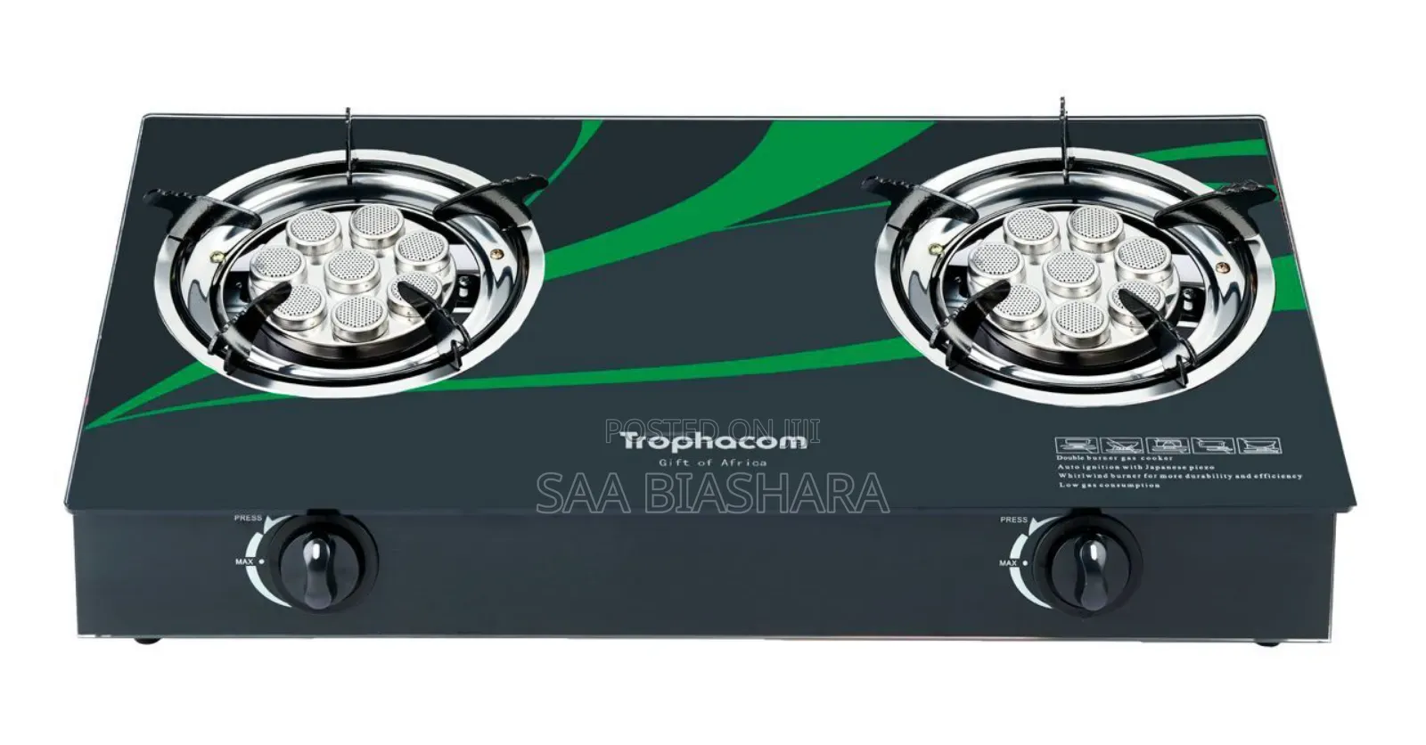 Trophacom Gas Stove Burner Nyembamba