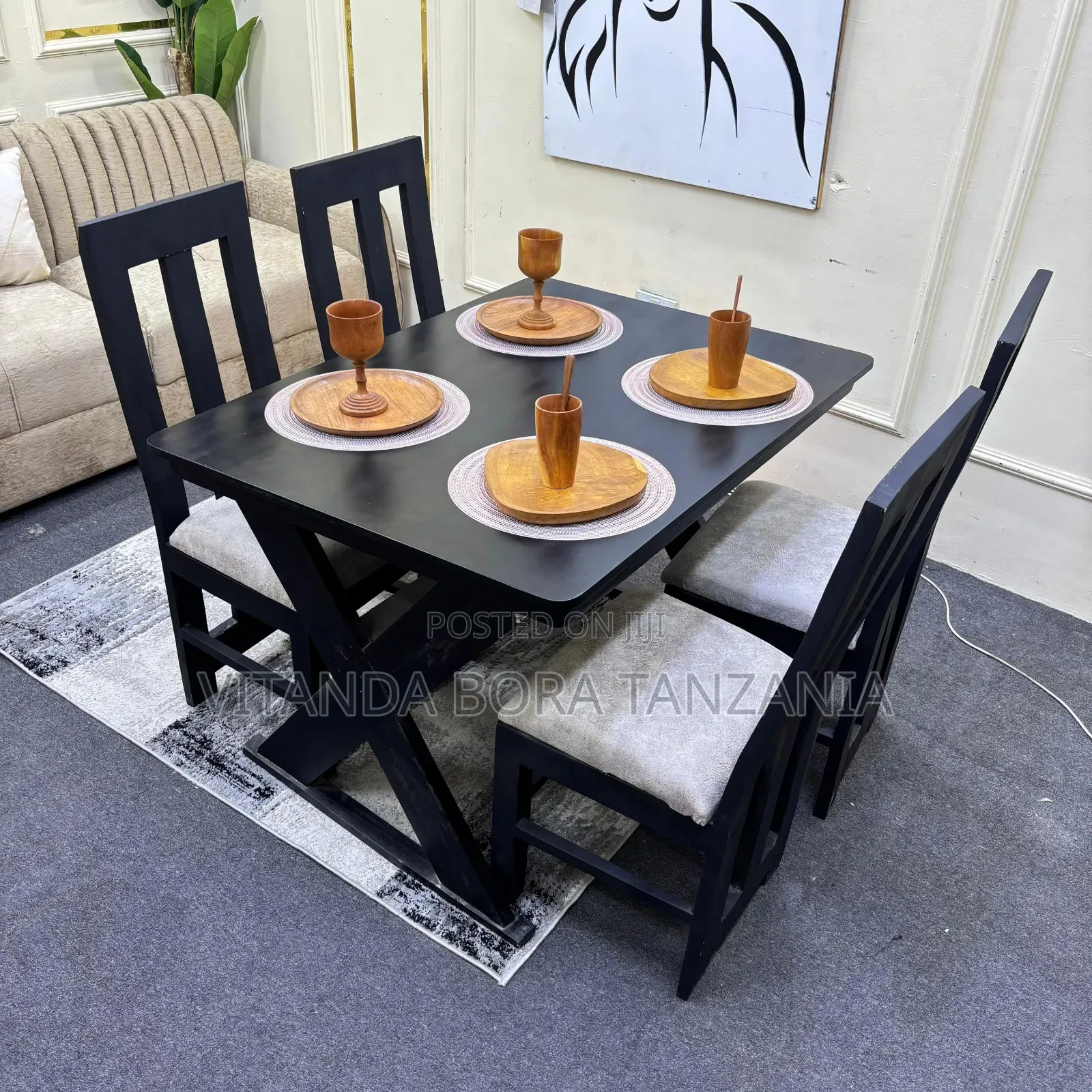 Dining Table 4 Chairs