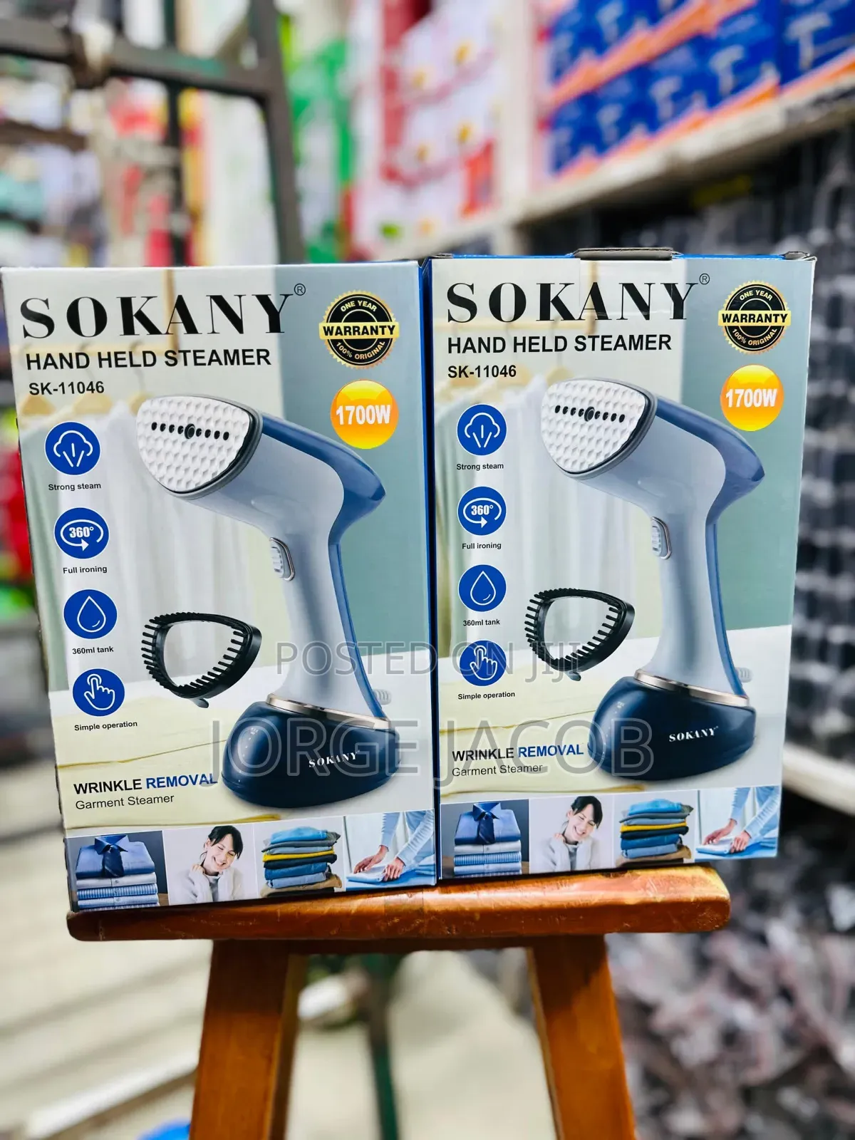 Sokany Hand Held Steamer, Model Sk-11046