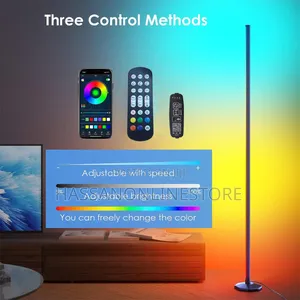 Smart Led Floor Lamp Standing Lamp Corner RGB With Remote