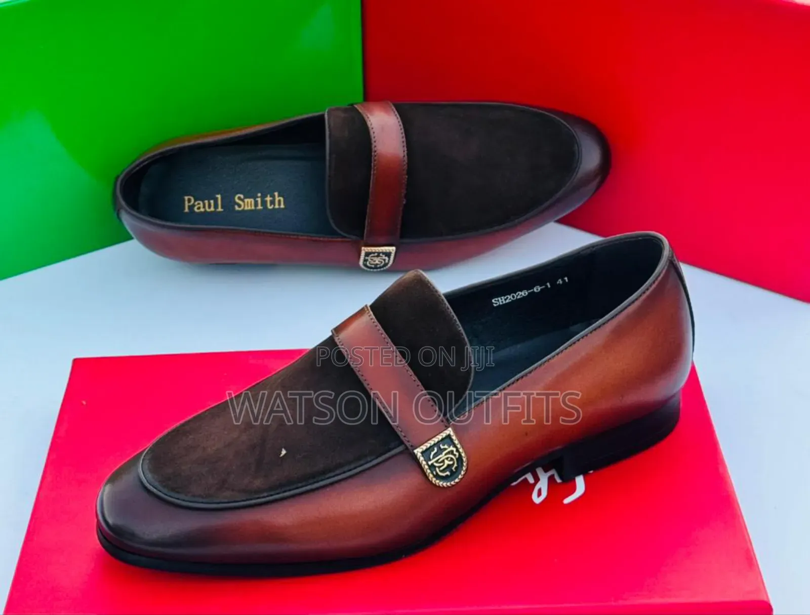 Men's Leather Shoes Za Originally Paul Smith