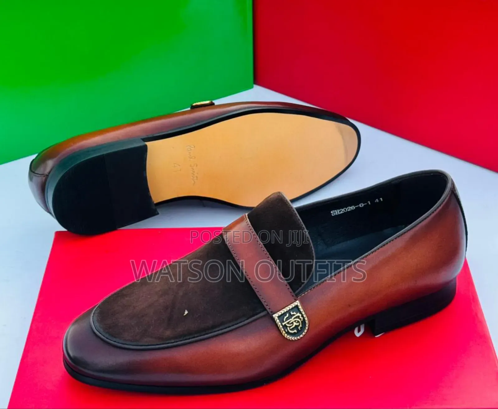 Men's Leather Shoes Za Originally Paul Smith
