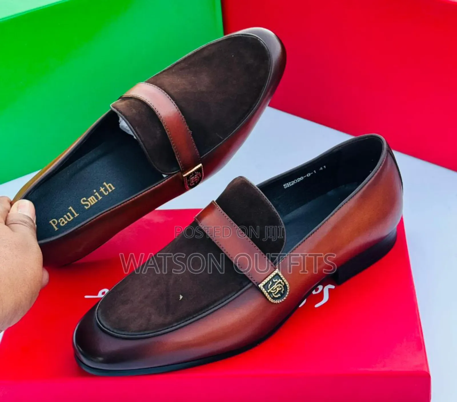 Men's Leather Shoes Za Originally Paul Smith