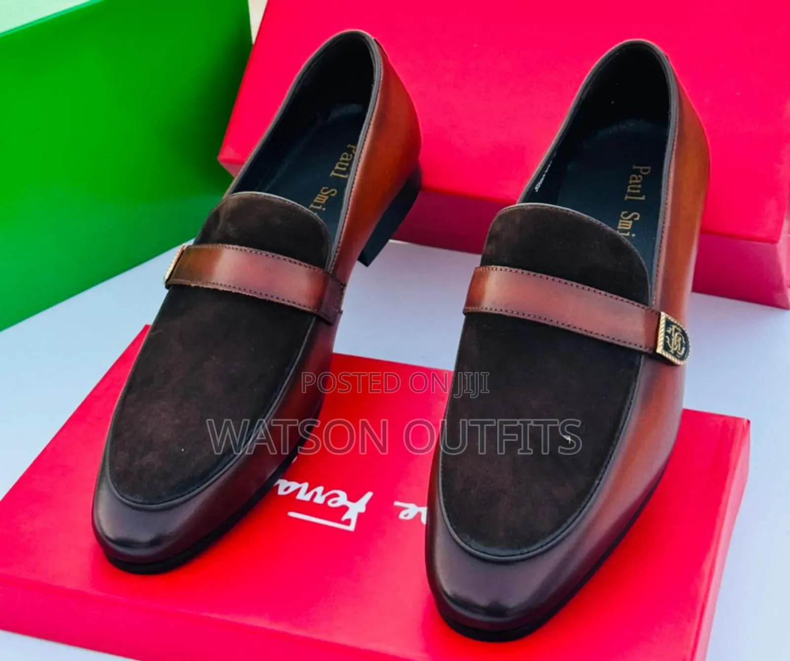 Men's Leather Shoes Za Originally Paul Smith