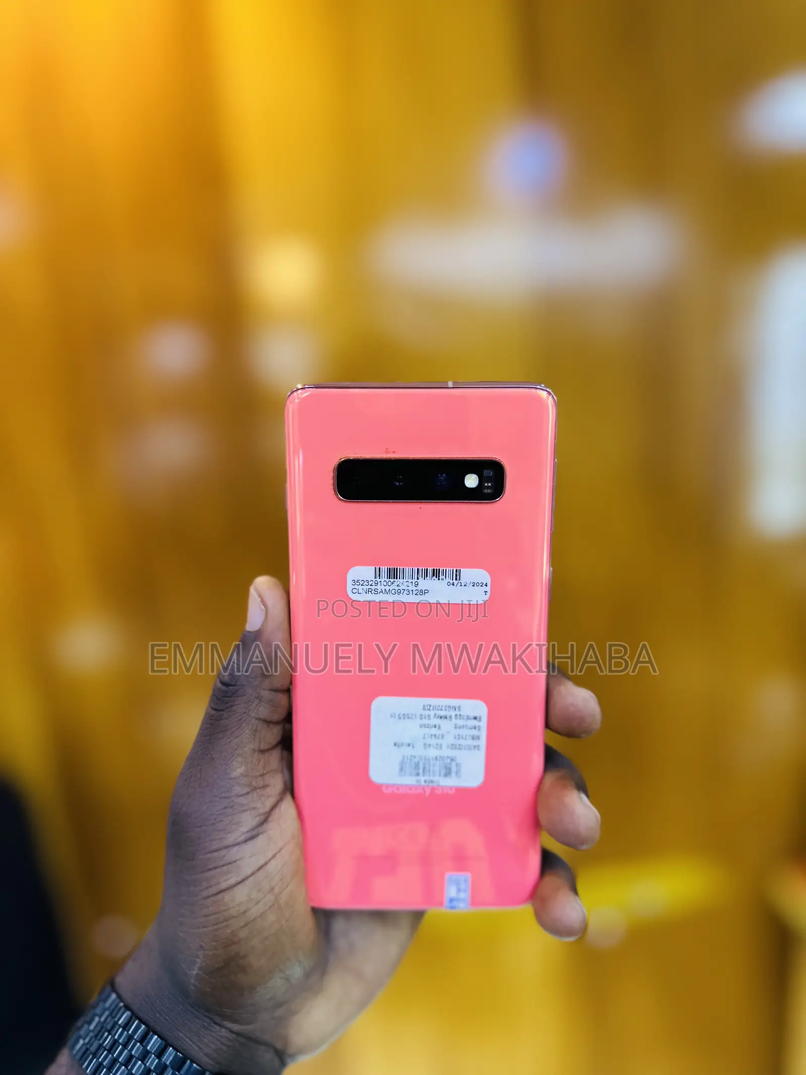 Samsung Galaxy S10 128 GB Orange