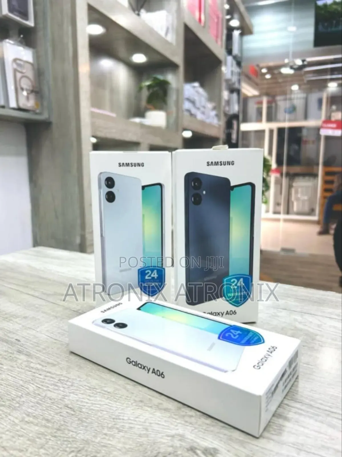 New Samsung Galaxy A06 128 GB Black