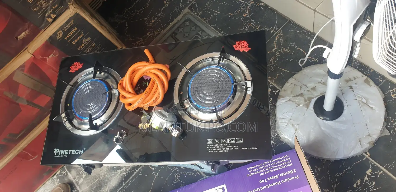 Gase Cooker Double Plates With Regulator.Pipe.Pin