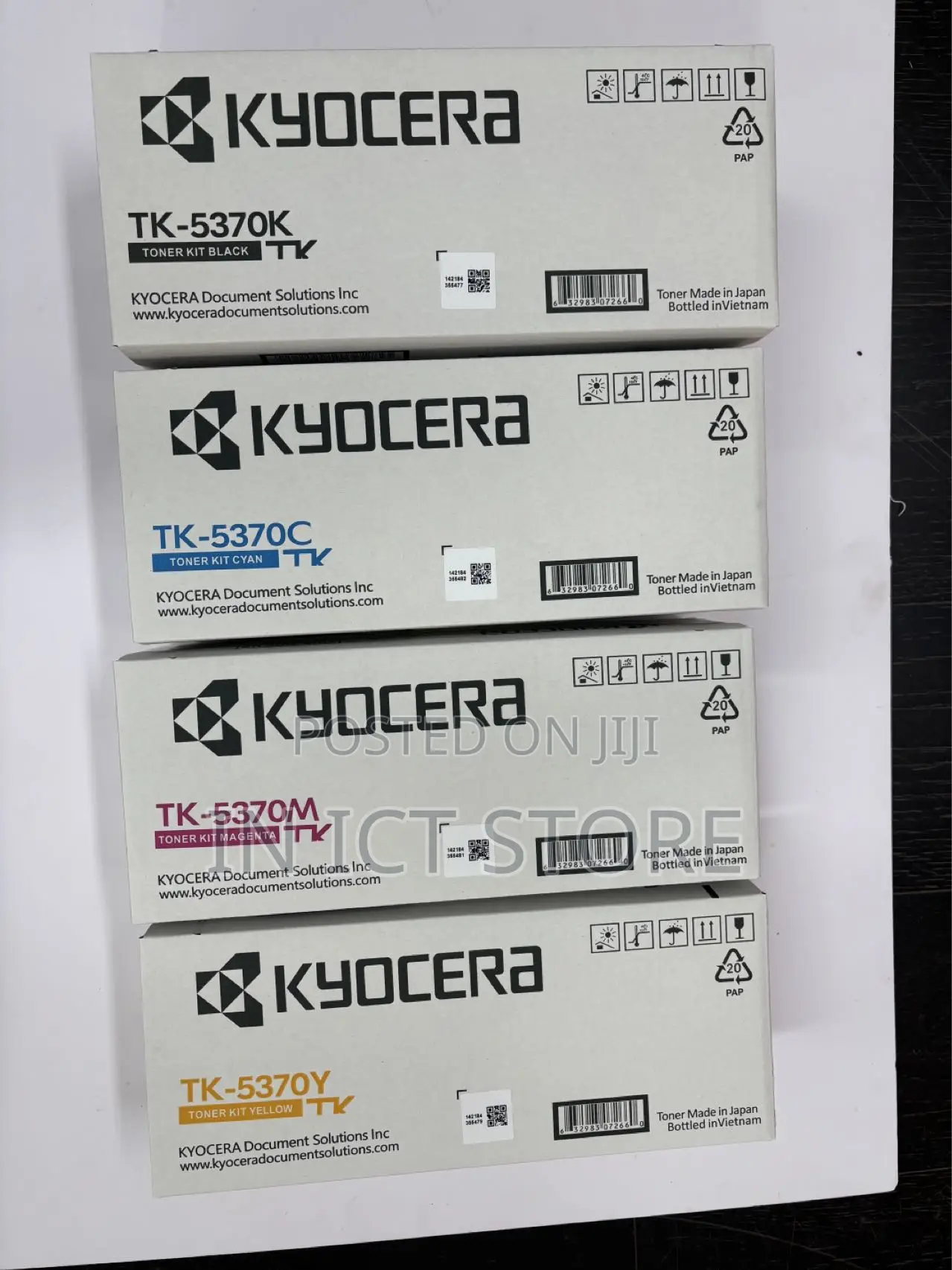 Genuine Kyocera Tk-5370 Toner Value Pack Cmyk
