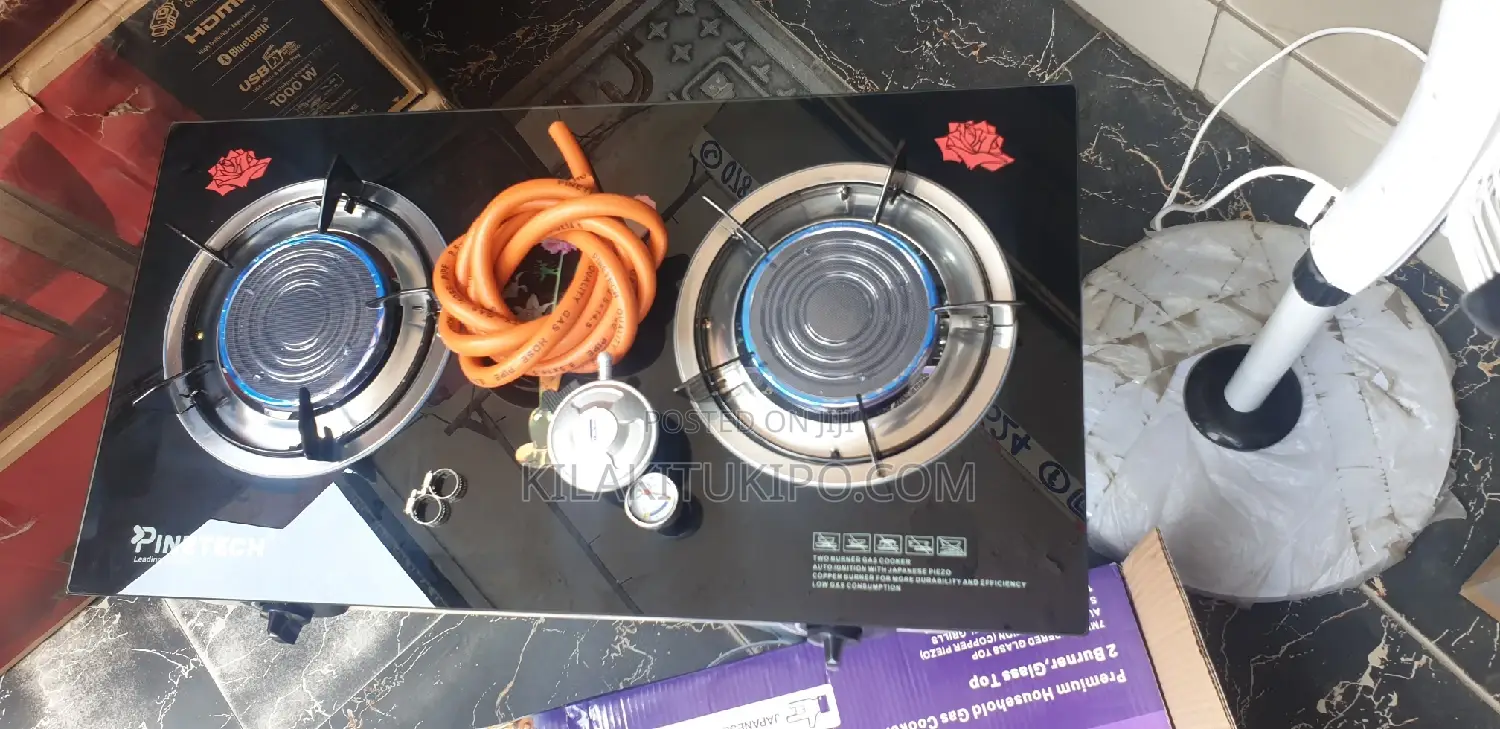 Gase Cooker Double Plates With Regulator.Pipe.Pin