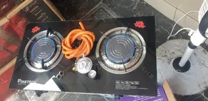 Gase Cooker Double Plates With Regulator.Pipe.Pin