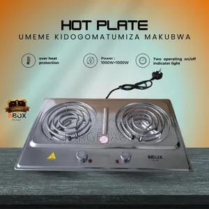 Inbox Brand a Two-Plate Electric Stove