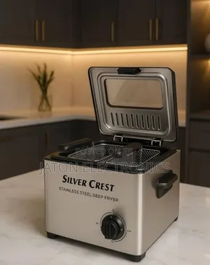 *Silver Crest Deep Fryer LTR 8 Double Plate