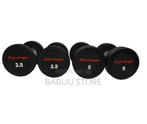 Dumbbell Yenye Material Ya Rubber