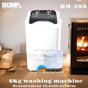 Boma Mini Washing Machine 6kg Single-Drum